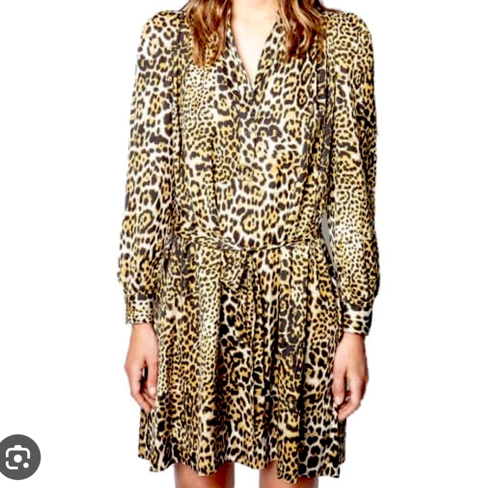 Zadig & Voltaire Satin Leo Dress